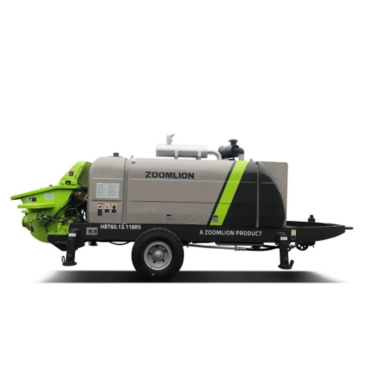 Small Mobile Diesel Trailer Concrete Pump