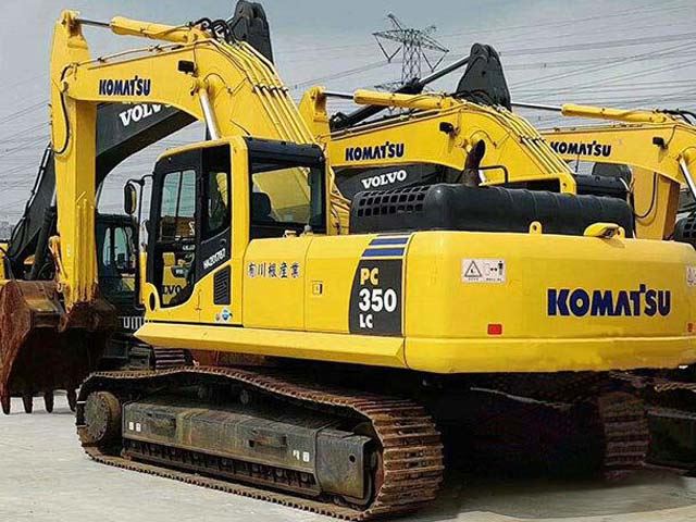 Used Komatsu PC350-8 Excavator