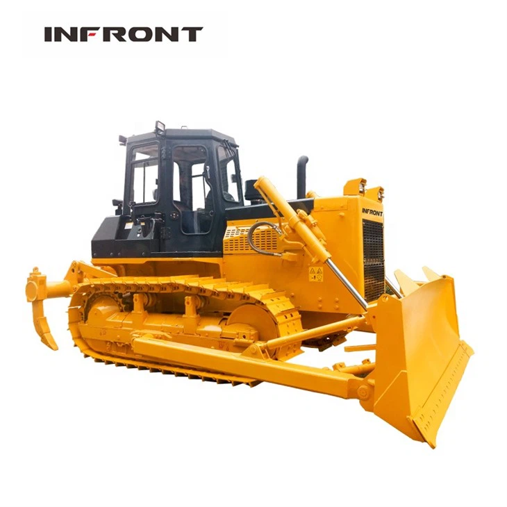 Construction Works Large Bulldozer