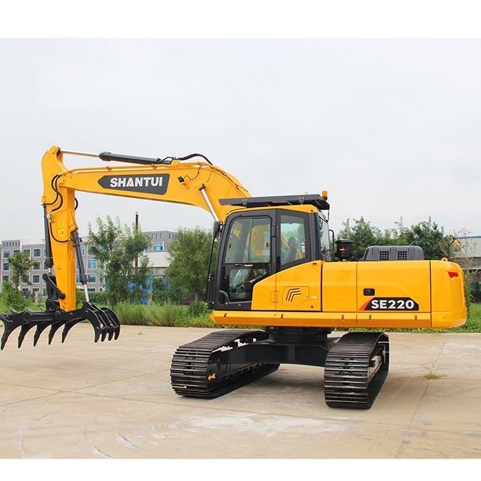 Excavator Stationary Log Grab