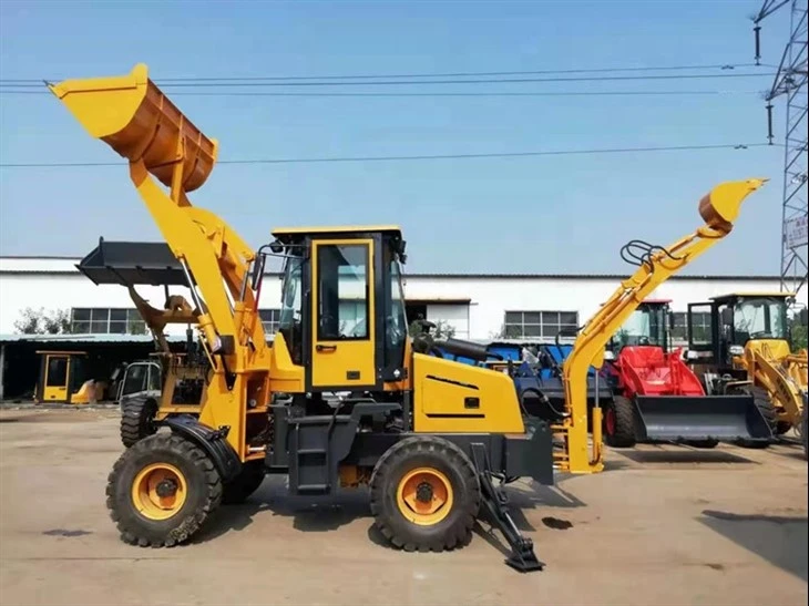 Front Shovel And Rear Digging Machine