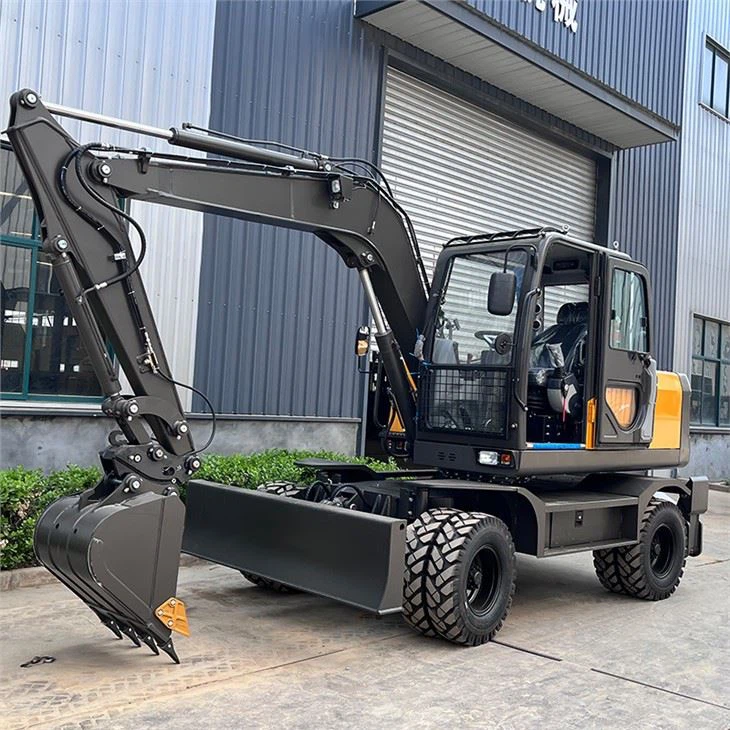 Large Wheeled Excavator