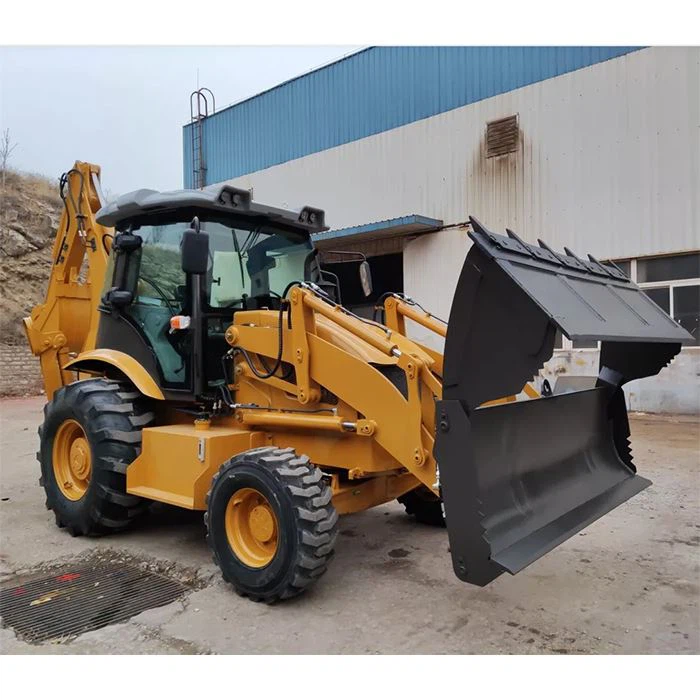 Loader Front Shovel And Rear Dig
