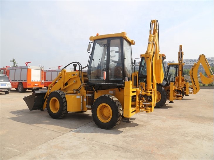 Multifunctional Front Digging And Rear Forklift
