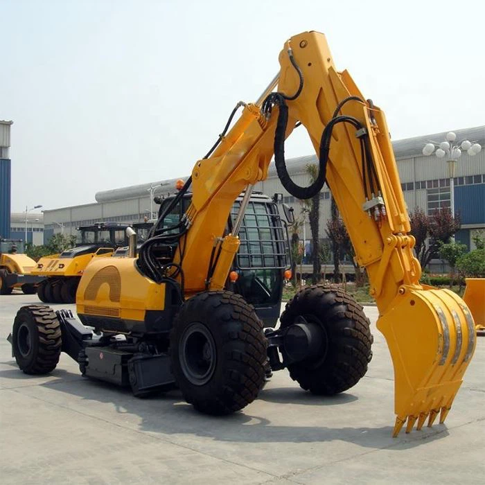 Rubber Tire Excavator