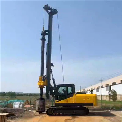Excavator Auxiliary Equipment Drilling Rig