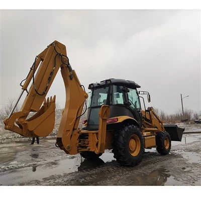 Hydraulic Diesel Front Shovel Rear Backhoe Loader