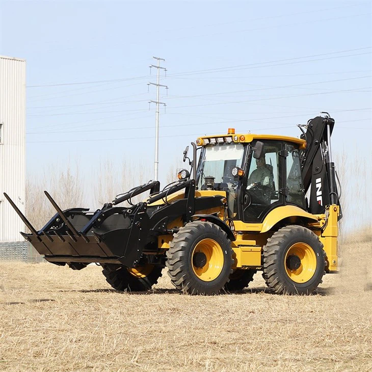 Backhoe Wheel Loader YF388 factory