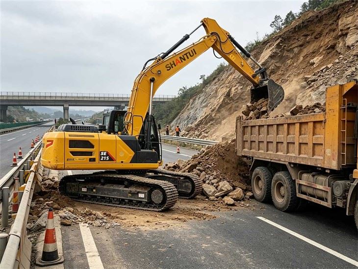 ShanTui Medium-sized Excavator SE215 manufacturers